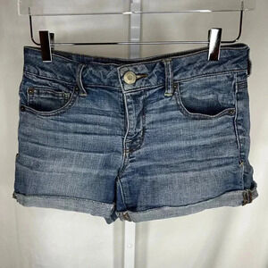 American Eagle Super Stretch Size 4 Jean Shorts Denim